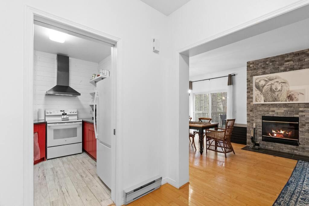 Le Champetre Tremblant 2Bdrs Condo W Fireplace Mont-Tremblant Buitenkant foto